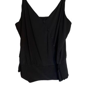 White House Black Market Tank Top Black Size Small